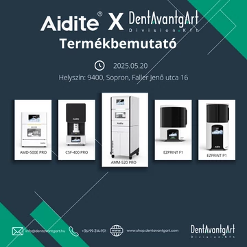 AIDITE TERMÉKBEMUTATÓ - MÁJUS 20