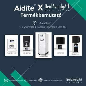 AIDITE TERMÉKBEMUTATÓ - MÁJUS 21