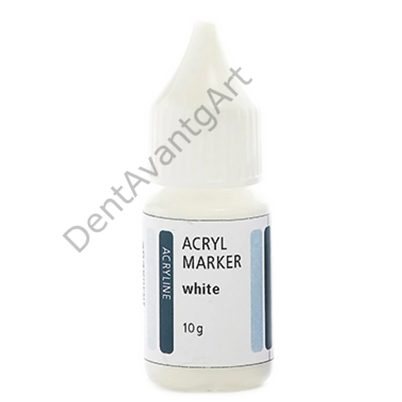 Acryline Powder Marker - Fehér
